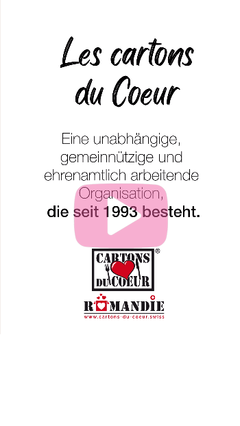 Présentation Cartons du Coeur allemand